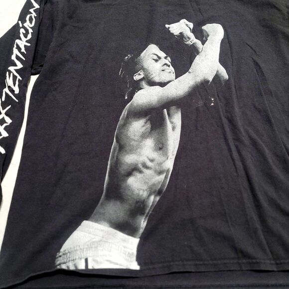 XXXtentacion Long Sleeve T-Shirt Double Sided Tee Rap Memorial EUC Hip Hop XL - Picture 8 of 9